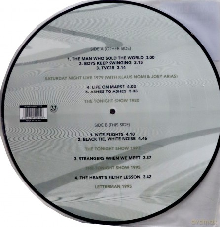 David Bowie: On My Tvc15 (Picture) [Winyl]