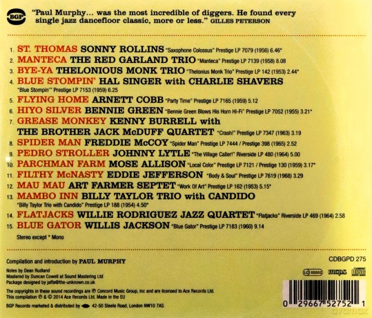 Paul Murphy Presents The Return Of Jazz Club [CD]