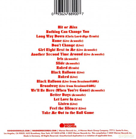 Goo Goo Dolls: Rarities [2xWinyl]