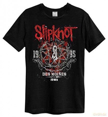 Slipknot: Slipknot Des Moines Amplified Vintage Charcoal XXL T-shirt