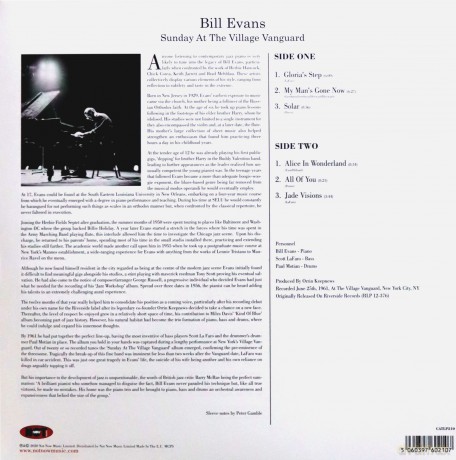 Bill Evans Trio: Sunday At The Village [Winyl]