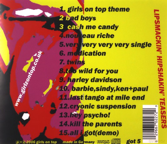 Girls On Top: Taste Of Cyanide [CD]