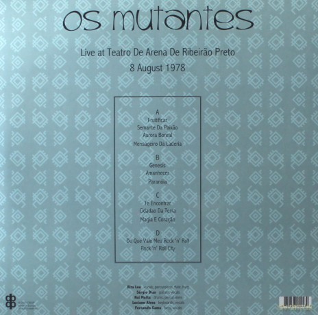 Os Mutantes: Teatro De Arena Ribeirao Preto August 8 1978 [Winyl]