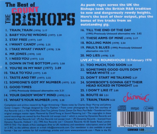 Count Bishops: The Best Of [CD]