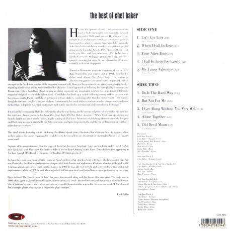 Chet Baker: The Best Of (Coloured) [Winyl]