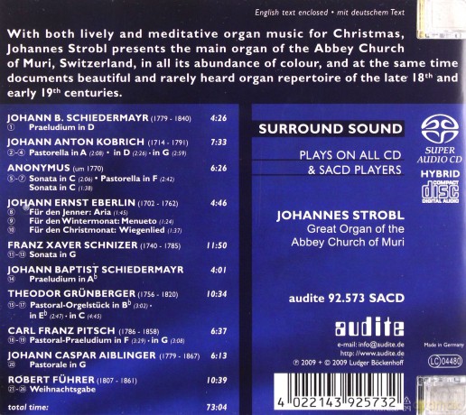 The Greatest Organ Preludes For Christmas [CD]