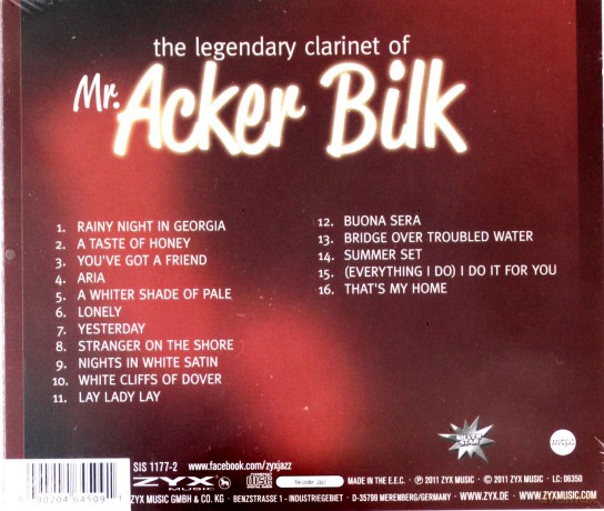 The Legendary Clarinet Of [CD]