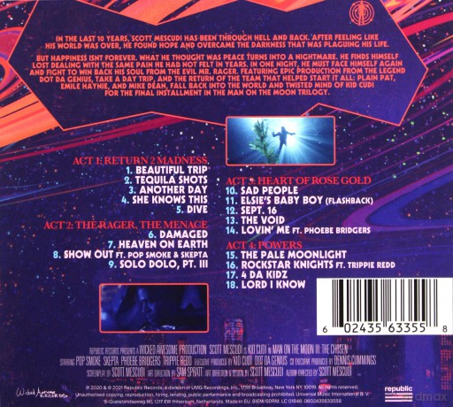 Kid Cudi: The Man On The Moon III: The Chosen [CD]