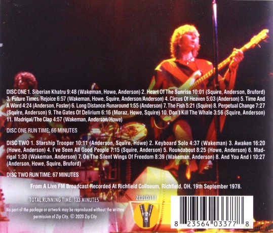 Yes: The Ohio Runaround [2CD]