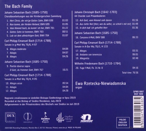 Ewa Rzetecka-Niewiadomska: The Organ Of Joachim Wagner In Siedlce IV [CD]