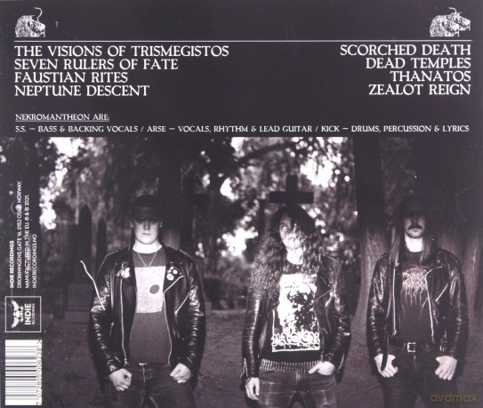 Nekromantheon: The Visions Of Trismegistos [CD]