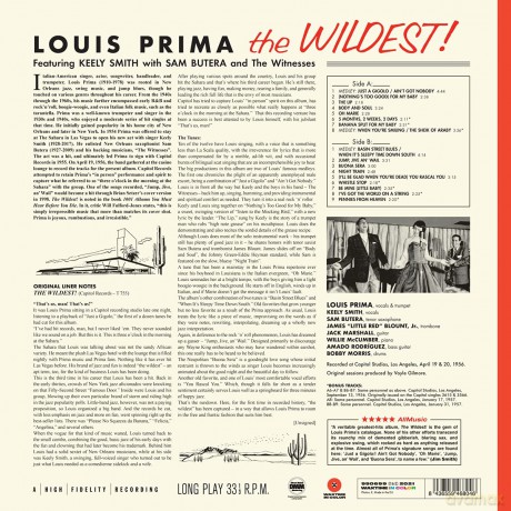 Louis Prima: The Widest (+7 Bonus Tracks) (Solid Red) [Winyl]
