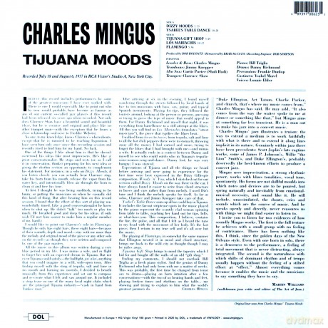 Charles Mingus: Tijuana Moods (Royal Blue) [Winyl]