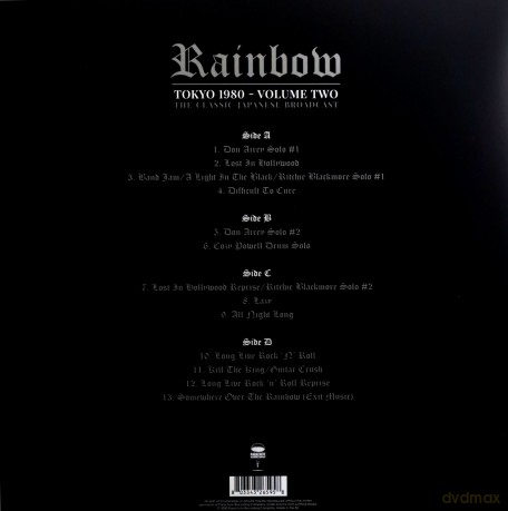 Rainbow: Tokyo 1980 Vol. 2 (Red) [2xWinyl]