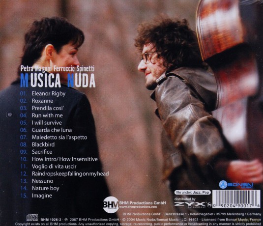 Musica Nuda I (digipack) [CD]