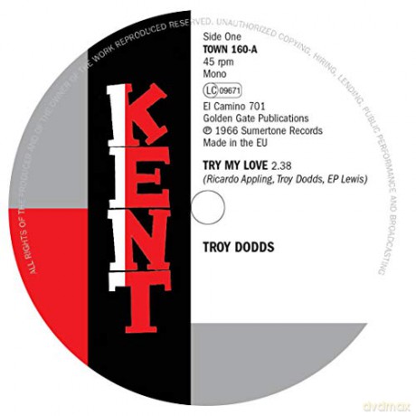 Troy Dodds: Try My Love [Winyl]