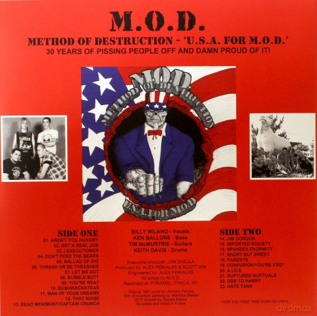 M.O.D.: U.S.A. For M.O.D. [Winyl]