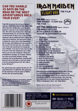 Iron Maiden: Flight 666 [2DVD]