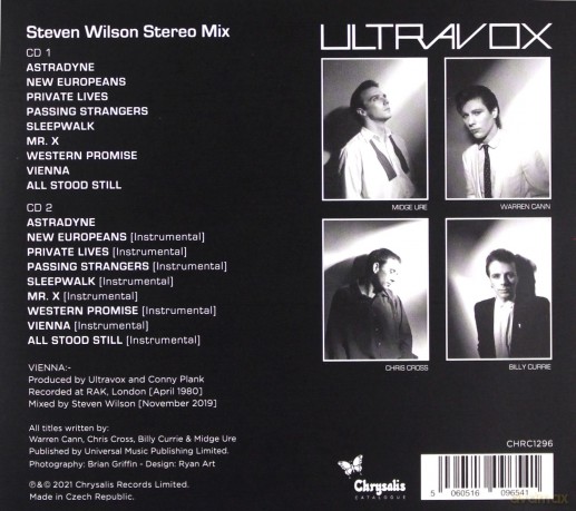 Ultravox: Vienna (Steven Wilson Mix) [2CD]