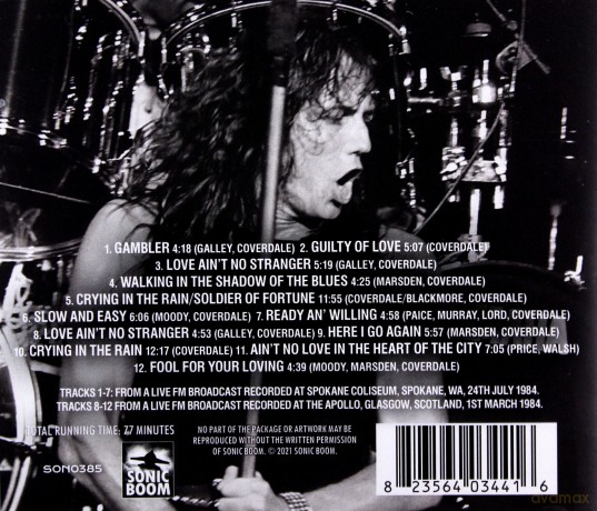 Whitesnake: Washington State Wipeout [CD]