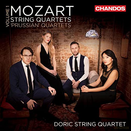 Doric String Quartet: Wolfgang Amadeus Mozart: String Quartets Prussian Quartets. Vol. 1 [2CD]