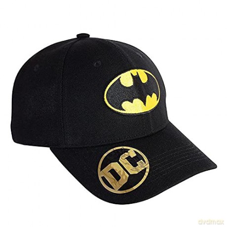 DC COMICS Cap Black Batman logo