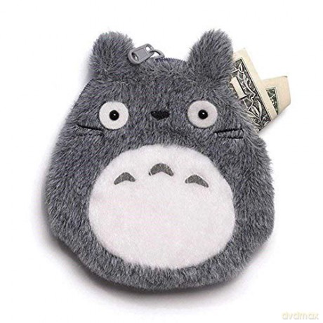 GHIBLI Plusz Purse Grey Totoro 15 cm