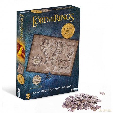 LORD OF THE RINGS 1000 el. Middle Earth [PUZZLE]