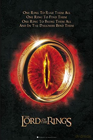 LORD OF THE RINGS Poster ? The One Ring ? (91.5x61)