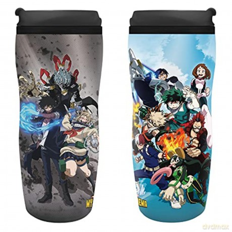 MY HERO ACADEMIA Travel mug Heroes vs. Villains (17/06)