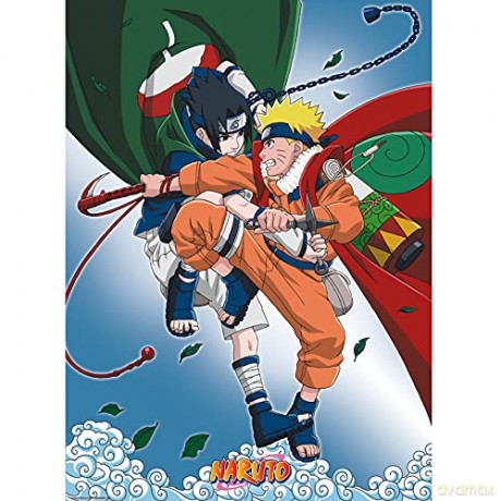 NARUTO Poster Naruto vs Sasuke (52x38)