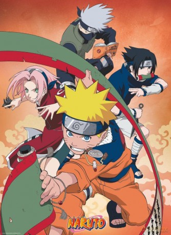 NARUTO Poster Team 7 (52x38)