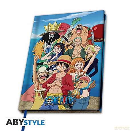 ONE PIECE A5 Notebook Straw Hat Crew