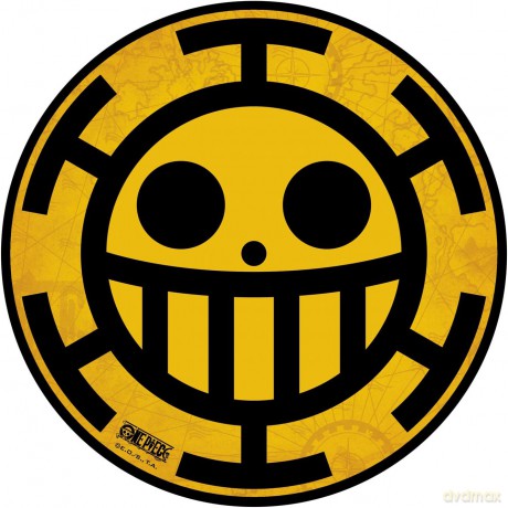 ONE PIECE Elastyczna podkładka pod myszkę Skull Law LOOK ABYACC227