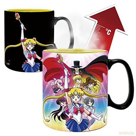 SAILOR MOON Kubek Heat Change 460 ml Group box