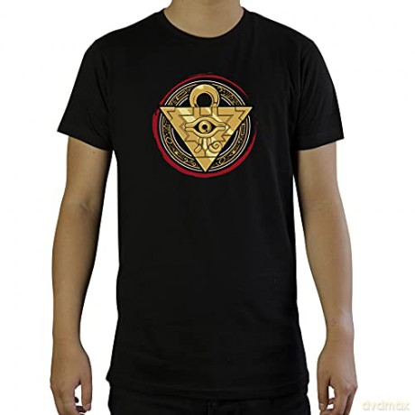 YU-GI-OH! Tshirt Millenium Puzzle man SS black new fit