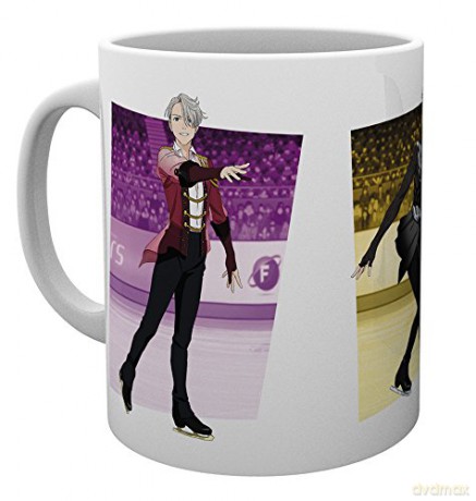 YURI ON ICE Kubek 320 ml Victor Yui and Yurio subli box