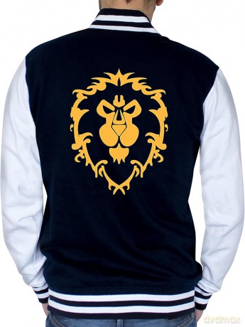 WORLD OF WARCRAFT Jacket Alliance. Men navy/white