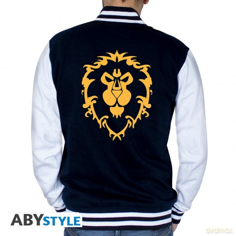 WORLD OF WARCRAFT Jacket Alliance. Men navy/white