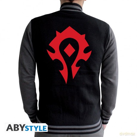 WORLD OF WARCRAFT Jacket Horde. Men black/dark grey