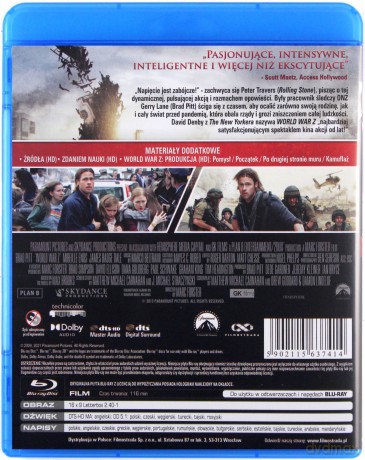 World War Z [Blu-Ray]