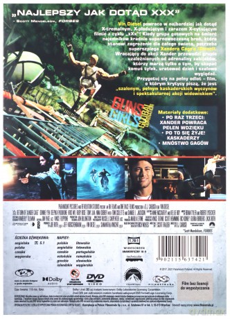 xXx: Reaktywacja [DVD]