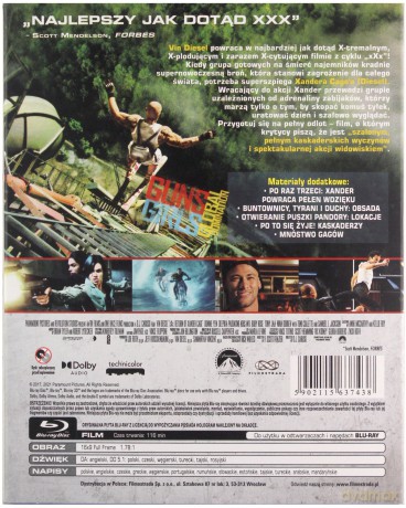 xXx: Reaktywacja [Blu-Ray]