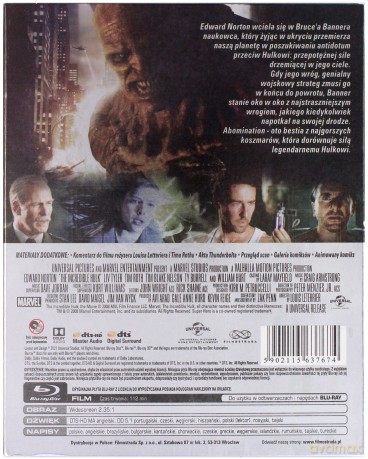 Incredible Hulk (Platinum Collection) [Blu-Ray]