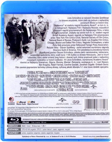 Lista Schindlera (Platinum Collection) [Blu-Ray]