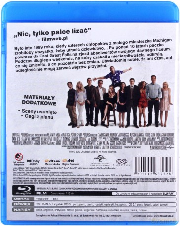American Pie: Zjazd Absolwentów (Platinum Collection) [Blu-Ray]