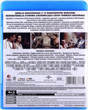 Spartakus (Platinum Collection) [Blu-Ray]