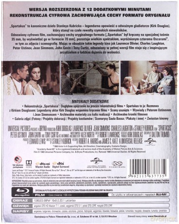 Spartakus (Platinum Collection) [Blu-Ray]