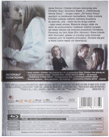 Ciemniejsza strona Greya (Platinum Collection) [Blu-Ray]