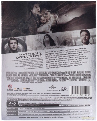Mumia (2017) (Platinum Collection) [Blu-Ray]